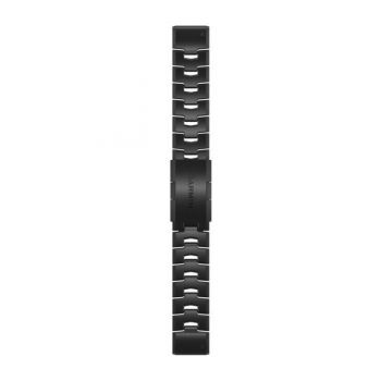 Dây đeo thay thế Garmin QuickFit 22mm Vented Titanium - Carbon Gray DLC Coating (no box)