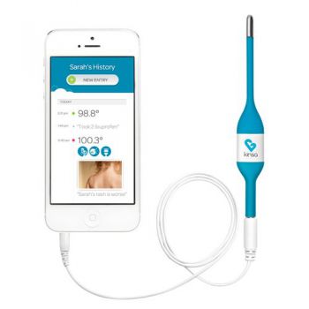 Dụng cụ đo thân nhiệt thông minh Kinsa