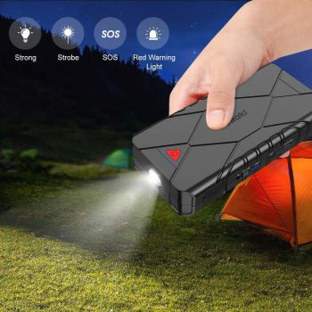 Sạc dự phòng kiêm kích nổ ô tô SUAOKI U18, 16.000mAh 1200A