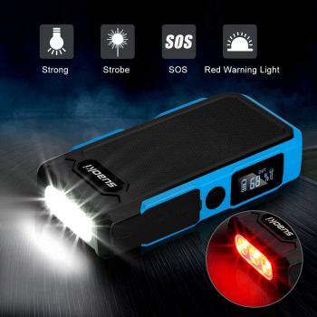 Sạc dự phòng kiêm kích nổ ô tô SUAOKI U10, 20.000mAh 800A